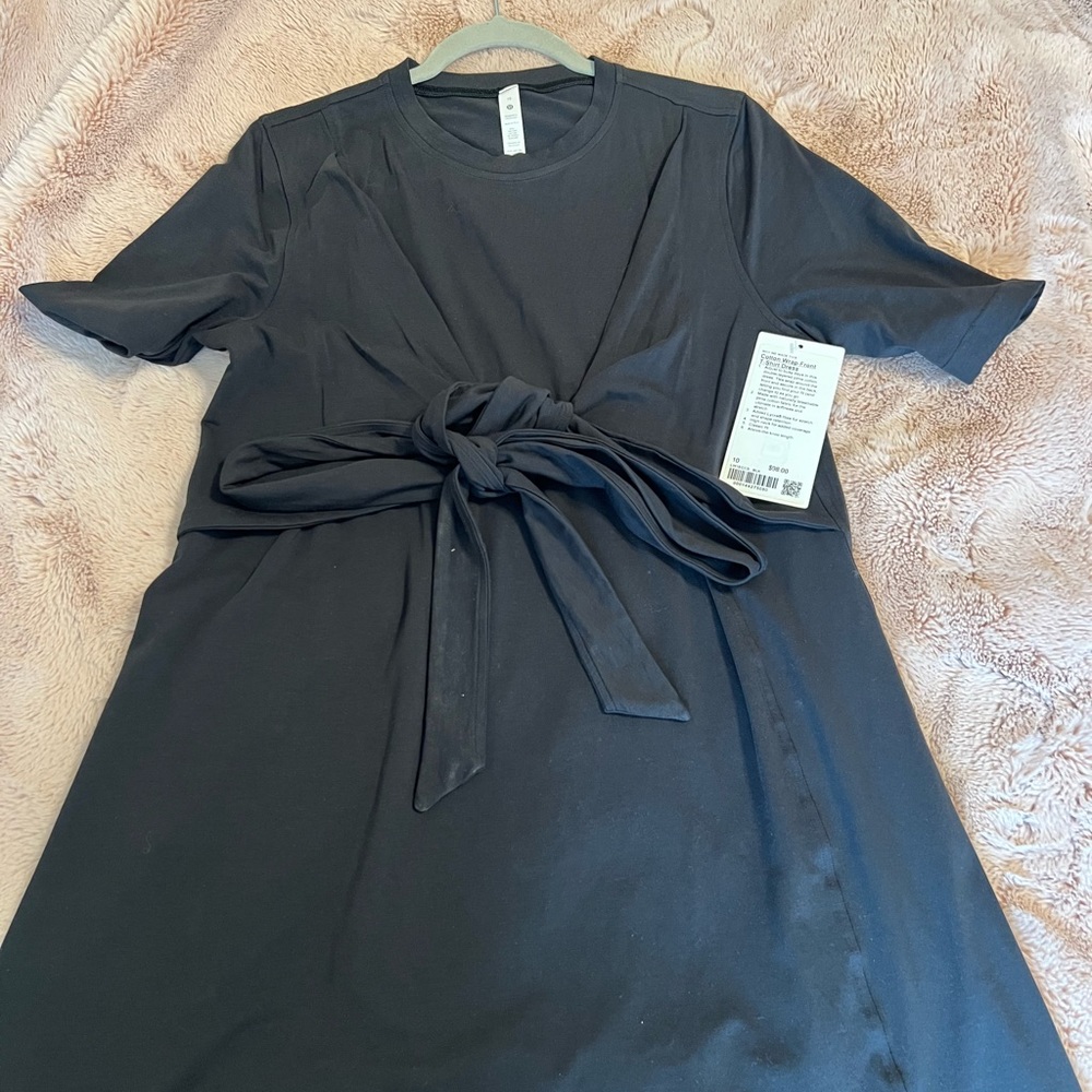 NWT Lululemon Wrap- Front T-shirt dress